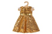 Nuket & tarvikkeet - Heless Doll dress Golden Star 28-35 cm - 1330