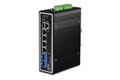Kytkimet - TRENDnet TI-BG62i - switch - industrial - 6 ports - Managed - TAA Compliant - TI-BG62i