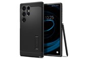 Puhelin - Kannet ja kotelot - Spigen Tough Armor - black - Samsung Galaxy S24 Ultra - ACS07300