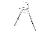 Seinäkiinnitys, AV-kiinnikkeet & AV-kalusteet - Barco ClickShare mounting kit - for TV - Max - recommended for - R8788649K
