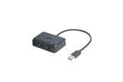 USB hub - Deltaco HUB203 USB hub - 4 porttia - USB 3.0 - Musta - UH-735