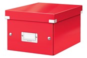Arkistointi & Säilytys - Leitz  WOW Click & Store säilytyslaatikko, pieni Punainen - 60430026