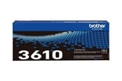 Mustepatruunat, värikasetit ja lisävarusteet - Brother TN3610 - black - original - toner cartridge - TN3610