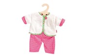 Nuket & tarvikkeet - Heless Doll Coat Reversible with Pants 28-35 cm - 1625