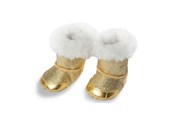 Nuket & tarvikkeet - Heless Doll shoes Gold 38-45 cm - 840
