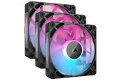 Kotelotuuletin - Corsair iCUE LINK RX120 RGB 3-pack - Kotelotuuletin - 120mm - Musta RGB LED valolla - 36 dBA - CO-9051018-WW