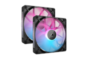 Kotelotuuletin - Corsair iCUE LINK RX140 RGB 2-pack - Kotelotuuletin - 140mm - Musta RGB LED valolla - 36 dBA - CO-9051020-WW