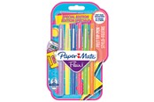Kirjoitus- ja piirustustarvikkeet - Paper Mate Flair felt tip pen M Retro colours 6-Blister - 2180626