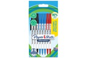 Kirjoitus- ja piirustustarvikkeet - Paper Mate Kilometrico Recycled M 1.0 mm Assorted Colours 8-Blister - 2187680
