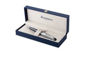 Kirjoitus- ja piirustustarvikkeet - Waterman Expert Deluxe Metallic Stone Grey Ballpoint Pen M Blue ink - 2187691