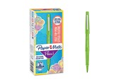 Kirjoitus- ja piirustustarvikkeet - Paper Mate Flair felt tip pen M Light Green 12-Tuck - S0971650