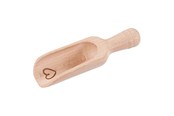 Leikkikeittiöt ja tarvikkeet - Goki Wooden Flour Scoop Heart Small 10cm - 51479