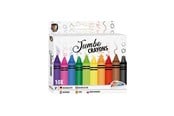 Harrastustarvikkeet - Creative Craft Group Crayons Jumbo - crayons - 10 pcs. - 150033