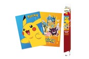 Fanituotteet - ABYstyle - POKEMON Set 2 Chibi Posters Colourful Characters (52x38cm) - Juliste - GBYDCO049