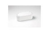 Kaapelihyllyt, Kaapelisukat & Kaapelisiteet - D-LINE Cable Box Small White - EU/CTUSMLW/SW