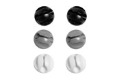 Kaapelihyllyt, Kaapelisukat & Kaapelisiteet - D-LINE Cable Clip Set 2x Black 2x Grey 2x White - EU/CTBASE001