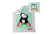 Nuket, pehmolelut ja oheistarvikkeet - Heless Penguin Doll Blanket with Pillow - 1000