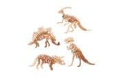 Rakennussarjat - Johntoy Wooden Dinosaur 3D Construction Kit (Assorted) - 26096