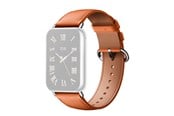 Smartwatch - Lisävarusteet - Xiaomi Smart Band 9 Pro/8 Pro Leather Quick Release Strap - Coral / Orange - BHR8002GL