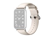Smartwatch - Lisävarusteet - Xiaomi Smart Band 9 Pro/8 Pro Leather Quick Release Strap - Cream White - BHR8015GL