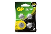 Akut ja Paristot - GP battery - safety seal - 4 x CR2025 - Li/MnO2 - GPPBL2025184