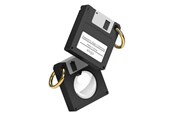 Puhelin - Muut lisävarusteet - Elago Floppy Disc Case for AirTag Black - EAT-DISK-BK