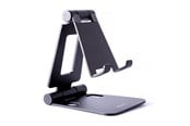 Puhelin - Muut lisävarusteet - Desire2 Folding Phone Holder Aluminium Black - D2FPHOLBK