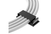 Kaapelihyllyt, Kaapelisukat & Kaapelisiteet - Desire2 Enfold Cable Clips Black 40-pack - D2CCP40BK
