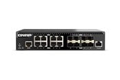 Kytkimet - QNAP QSW-M3216R-8S8T 16-Port 10GbE Layer 2 Web Managed Switch - QSW-M3216R-8S8T