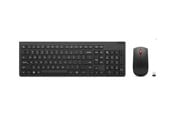 Näppäimistöt - Lenovo - keyboard and mouse set - QWERTY - US with Euro symbol - black Input Device - Näppäimistö ja Hiirisetti - Englanti (US) - Musta - 4X31N50746