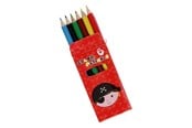 Harrastustarvikkeet - LG-Imports Colored pencils Pirate 6 pcs. (Assorted) - 6063