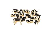 Lelut - Kids Globe Cows 12pcs 1:32 - 571929