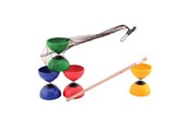 Ulkoleikit - Outdoor Fun Diabolo Colored with Wooden Sticks (Assorted) - 29518