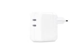 Puhelin - Adapterit & Laturit - Apple 35W Dual USB-C Power Adapter - MW2K3ZM/A