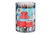 Harrastustarvikkeet - Creative Craft Group Wax crayons 40 pcs. - 150026