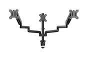 Näytön kiinnitys - Gembird Monitor Arm - Adjustable arm 3-display 17"-27" - MA-DA3-01
