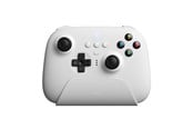 Pelit - lisävarusteet - 8BitDo Ultimate 2.4G Wireless Controller (Hall Effect) with Charging Dock - White - Wireless Controller - Android - RET00416