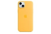 Puhelin - Kannet ja kotelot - Apple iPhone 15 Plus Silicone Case with MagSafe - Sunshine - MWNF3ZM/A