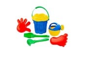 Ulkoleikit - Cavallino Toys Cavallino Classic Bucket Set Blue 7 pieces. - 9460WD01