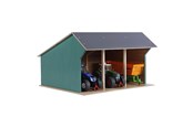 Nuket, pehmolelut ja oheistarvikkeet - Kids Globe Agricultural Shed for Tractors Large 1:32 - 610193