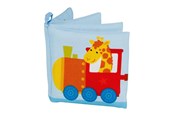 Vauva- ja taaperolelut - Goki Crinkle Booklet Animals on the Train - 65254