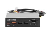 Muistikortinlukijat - adapterit ja kortinlukijat - Chieftec CRD-908H - card reader - USB 3.2 Gen 1 / USB-C - CRD-908H