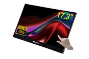 Näyttö - 17" Verbatim PMT-17 - 1920x1080 (FHD) - IPS - Touchscreen - 49593