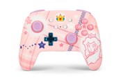Pelit - lisävarusteet - PowerA Enhanced Wireless Controller for Nintendo Switch - Princess Peach Plaid - Wireless Controller - Nintendo Switch - NSGP0255-01