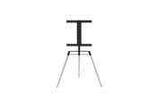 Seinäkiinnitys, AV-kiinnikkeet & AV-kalusteet - Bülow Stand BS19 Black Top Lacquered Oak - Max 50 kg - recommended for 65" - BS19LAOBK