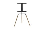 Seinäkiinnitys, AV-kiinnikkeet & AV-kalusteet - Bülow Stand BS19 Black Top Oak - Max 50 kg - recommended for 65" - BS19OBK