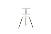 Seinäkiinnitys, AV-kiinnikkeet & AV-kalusteet - Bülow Stand BS19 White Top Smoked Oak - Max 50 kg - recommended for 65" - BS19SOWH