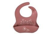 Vauvatarvikkeet - Filibabba Silicone bib with print - Fall Flowers - FI-02246