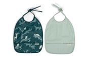 Vauvatarvikkeet - Filibabba Bib with ties 2-pack - Night - FI-02283