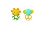Vauvatarvikkeet - Bright Starts Character Oball Teether 2pk - BS-16762